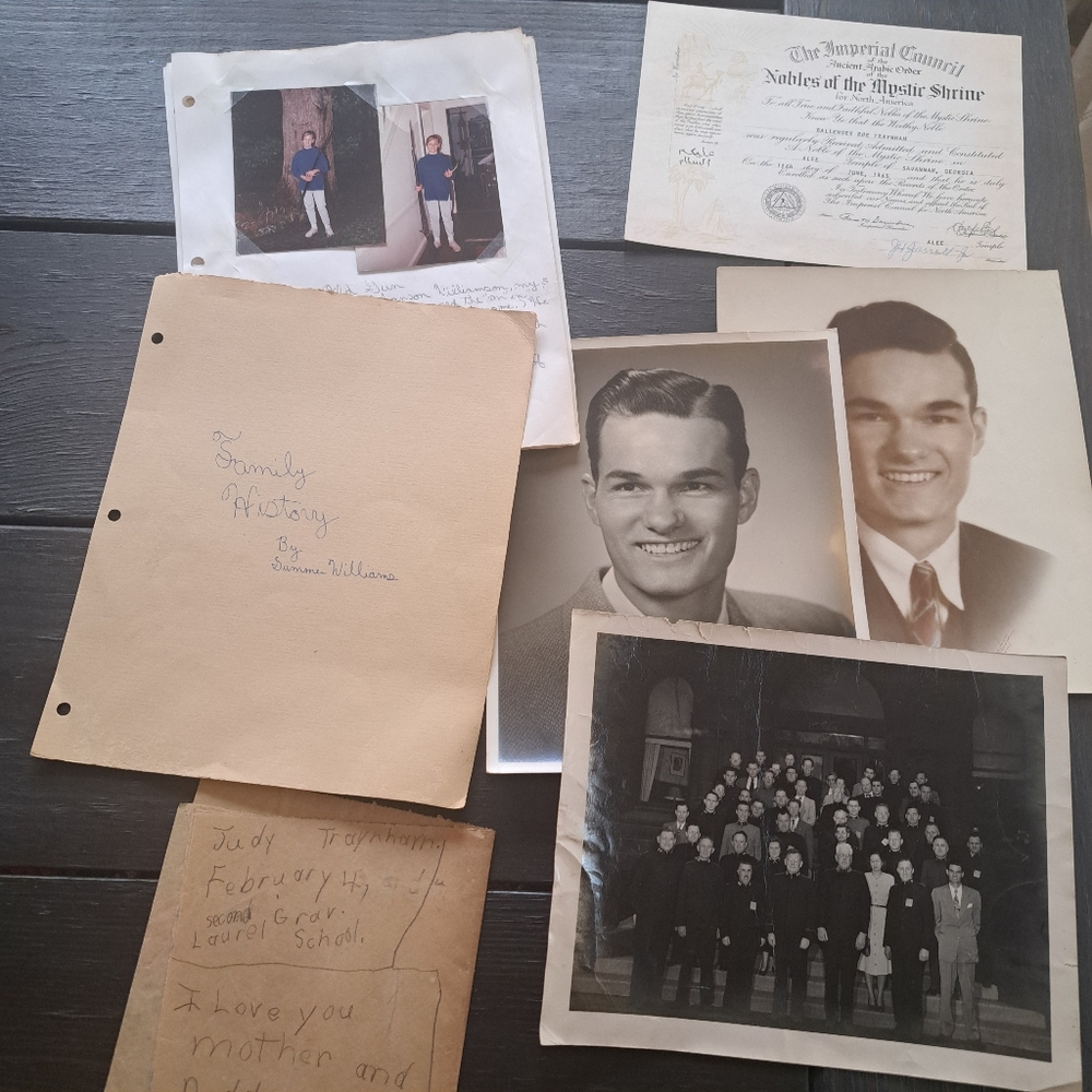 Old family Documents and pictures